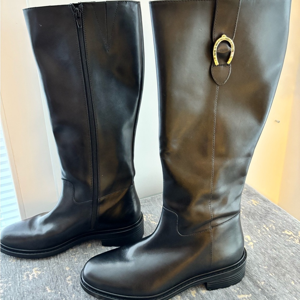 GEOX Women’s Black Knee High Boots 
Size 8
NWOT